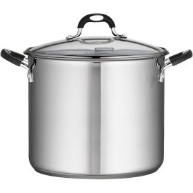 12 Quart Covered Stock Pot