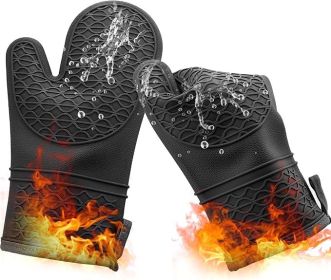 Silicone Oven Mitts Heat Resistant Durable